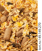 muesli for horse background. close up. Стоковое фото, агентство Ingram Publishing / Фотобанк Лори