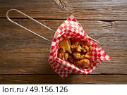 Puntilla Tapas fried little breaded squid of spain. Стоковое фото, агентство Ingram Publishing / Фотобанк Лори