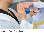 Martial arts class. Стоковое фото, агентство Ingram Publishing / Фотобанк Лори