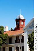 blur  in south africa  old  church  in city center of reinet graaf and religion building. Стоковое фото, агентство Ingram Publishing / Фотобанк Лори