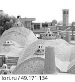in iran the old building roof of the antique tradition  bath  . Стоковое фото, агентство Ingram Publishing / Фотобанк Лори