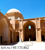 blur in iran the old contruction prison of alexander historic building. Стоковое фото, агентство Ingram Publishing / Фотобанк Лори