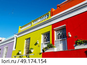 blur in south africa cape town    bo kaap architecture   like   texture background. Стоковое фото, агентство Ingram Publishing / Фотобанк Лори