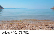 Beautiful Micros Aselinos beach on Skiathos island in Greece, summer day in June. Стоковое фото, агентство Ingram Publishing / Фотобанк Лори