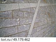 brick in the  casorate sempione street lombardy italy  varese abstract   pavement of a curch and marble. Стоковое фото, агентство Ingram Publishing / Фотобанк Лори