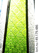 colorated glass and sun in morocco africa window and light. Стоковое фото, агентство Ingram Publishing / Фотобанк Лори