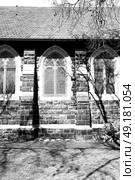 blur  in south africa  old  church  in city center of reinet graaf and religion building. Стоковое фото, агентство Ingram Publishing / Фотобанк Лори