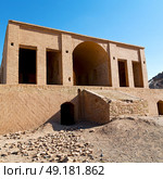 blur in iran near yazd the antique zoroastrian temple abandonated house and contruction. Стоковое фото, агентство Ingram Publishing / Фотобанк Лори