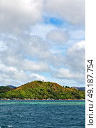from a boat  in  philippines  snake island near el nido palawan beautiful panorama coastline sea and rock . Стоковое фото, агентство Ingram Publishing / Фотобанк Лори