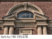 in italy   antique historical medieval decoration wall and window. Стоковое фото, агентство Ingram Publishing / Фотобанк Лори