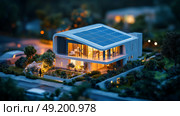 This is a modern architectural marvel renowned for its smooth curves and captivating night lighting features. Стоковое AI-изображение, AI-художник Anastasy Yarmolovich / Фотобанк Лори