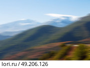 bush in todra gorge morocco africa and    snow blurred. Стоковое фото, агентство Ingram Publishing / Фотобанк Лори