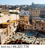 blur in morocco africa the antique tannery near the medina . Стоковое фото, агентство Ingram Publishing / Фотобанк Лори
