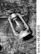 in the rock desert of jordan an antique old fashioned lamp isolated. Стоковое фото, агентство Ingram Publishing / Фотобанк Лори