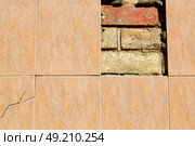   near   house and block building abstract background in oman the old   wall. Стоковое фото, агентство Ingram Publishing / Фотобанк Лори