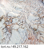 unique abstract in pamukkale turkey asia the old calcium bath and travertine water. Стоковое фото, агентство Ingram Publishing / Фотобанк Лори