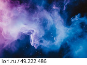 Abstract universe background. Стоковое AI-изображение, AI-художник Anastasy Yarmolovich / Фотобанк Лори