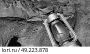 in the rock desert of jordan an antique old fashioned lamp isolated. Стоковое фото, агентство Ingram Publishing / Фотобанк Лори