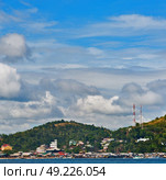 from a boat  in  philippines  snake island near el nido palawan beautiful panorama coastline sea and rock . Стоковое фото, агентство Ingram Publishing / Фотобанк Лори