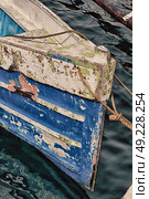   philippines old dirty prow of a boat in the port like abstract . Стоковое фото, агентство Ingram Publishing / Фотобанк Лори