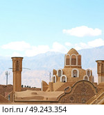 in iran the old building roof of the antique tradition  bath  . Стоковое фото, агентство Ingram Publishing / Фотобанк Лори