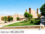 in iran antique palace and  caravanserai old contruction for travel people. Стоковое фото, агентство Ingram Publishing / Фотобанк Лори