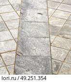 brick in  legnano  street lombardy italy  varese abstract   pavement of a curch and marble. Стоковое фото, агентство Ingram Publishing / Фотобанк Лори