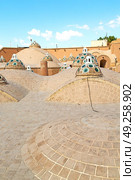 in iran the old building roof of the antique tradition  bath  . Стоковое фото, агентство Ingram Publishing / Фотобанк Лори