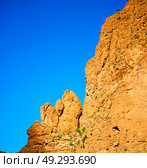 in todra africa morocco the atlas dry mountain. Стоковое фото, агентство Ingram Publishing / Фотобанк Лори