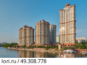 Москва. Жилой комплекс "Алые Паруса". Редакционное фото, фотограф Rashpil / Фотобанк Лори
