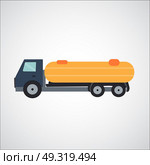 Ftat Truck Vector Illustration EPS10. Ftat Truck Vector Illustration. Стоковая иллюстрация, агентство Ingram Publishing / Фотобанк Лори