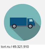Ftat Truck Vector Illustration EPS10. Ftat Truck Vector Illustration. Стоковая иллюстрация, агентство Ingram Publishing / Фотобанк Лори