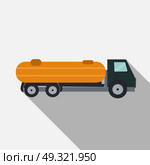 Ftat Truck Vector Illustration EPS10. Ftat Truck Vector Illustration. Стоковая иллюстрация, агентство Ingram Publishing / Фотобанк Лори
