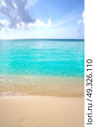 Cozumel island Playa Palancar beach in Riviera Maya of Mayan Mexico. Стоковое фото, агентство Ingram Publishing / Фотобанк Лори