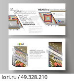 Business templates in HD format for presentation slides. Abstract vector layouts in flat design. Tribal pattern, geometrical ornament in ethno syle, ethnic hipster backdrop, vintage fashion background. Business templates in HD format for presentation slides. Easy editable abstract vector layouts in flat design. Tribal pattern, geometrical ornament in ethno syle, ethnic hipster backdrop, vintage fashion background. Стоковая иллюстрация, агентство Ingram Publishing / Фотобанк Лори