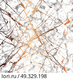 Vector marble texture design with golden splatter lines, black and white marbling surface, modern luxurious background, vector illustration. Стоковая иллюстрация, агентство Ingram Publishing / Фотобанк Лори