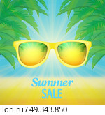summer sale banner. Стоковая иллюстрация, агентство Ingram Publishing / Фотобанк Лори