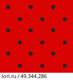 seamless Polka dot background. Стоковая иллюстрация, агентство Ingram Publishing / Фотобанк Лори