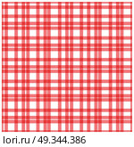 red plaid checkered gingham pattern. Стоковая иллюстрация, агентство Ingram Publishing / Фотобанк Лори