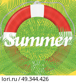 Summer time banner. Стоковая иллюстрация, агентство Ingram Publishing / Фотобанк Лори