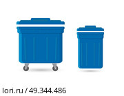 garbage can with waste. Стоковая иллюстрация, агентство Ingram Publishing / Фотобанк Лори