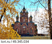 Chapel in Achair monastery, Omsk region, Siberia, Russia (2012 год). Стоковое фото, фотограф Александр Карпенко / Фотобанк Лори
