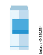 Aluminum Can with Blue Label. Aluminum can with blue label. Bottle of drink. Energy drink can. Aluminum can icon. Retail store element. Simple drawing. Isolated vector illustration on white background. Стоковая иллюстрация, агентство Ingram Publishing / Фотобанк Лори