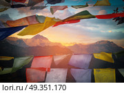 views of Mount Annapurna Himalayas, Nepal, Asia..  Mount Annapurna. Стоковое фото, агентство Ingram Publishing / Фотобанк Лори