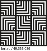 Big square chevron pattern background. Vintage retro vector design element. Стоковое фото, агентство Ingram Publishing / Фотобанк Лори