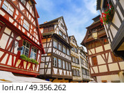 Strasbourg la Petite France in Alsace. Strasbourg la Petite France in Alsace half timbered houses. Стоковое фото, агентство Ingram Publishing / Фотобанк Лори