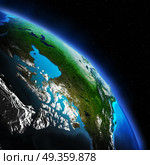 Planet Earth 3d rendering. Planet Earth. Elements of this image furnished by NASA 3d rendering. Planet Earth 3d rendering. Стоковое фото, агентство Ingram Publishing / Фотобанк Лори