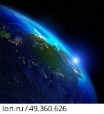 Earth continents 3d rendering space. Earth continents. Elements of this image furnished by NASA 3d rendering. Earth continents 3d rendering space. Стоковое фото, агентство Ingram Publishing / Фотобанк Лори