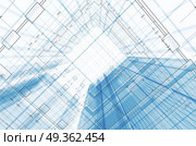Construction in architecture 3d rendering. Construction in architecture. design and 3d rendering model my own. Construction in architecture 3d rendering. Стоковое фото, агентство Ingram Publishing / Фотобанк Лори