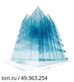 Building project construction 3d rendering. Building project. Architecture design and 3d rendering model my own. Building project construction 3d rendering. Стоковое фото, агентство Ingram Publishing / Фотобанк Лори
